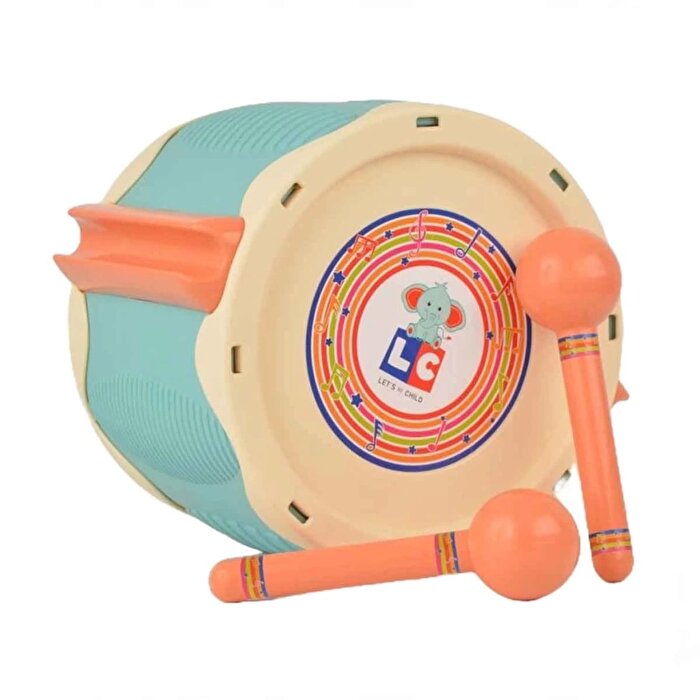 Let's Be Child Eğlenceli Davul Açık Mavi