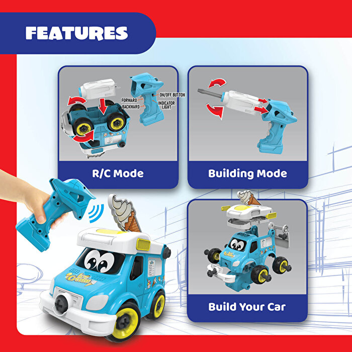 Silverlit Tooko İlk Montaj Dondurma Kamyonum