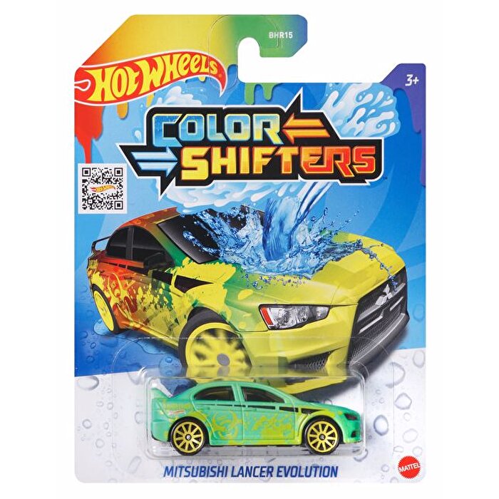 Hot Wheels 1:64 Renk Değiştiren Araçlar Mitsubushi Lancer Evolution CFM40