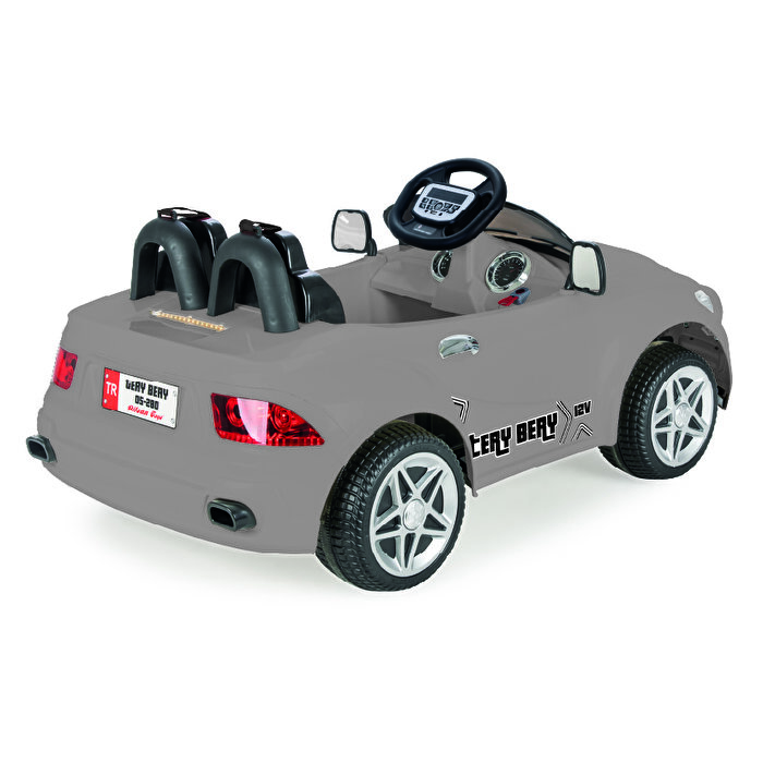 Pilsan Tery Bery 12V Uzaktan Kumandalı Gri Akülü Araba