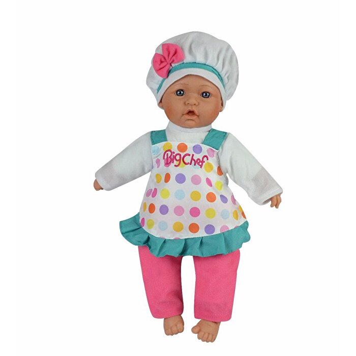 Aşçı Bebek 45 Cm Kalpli̇ Elbi̇seli̇