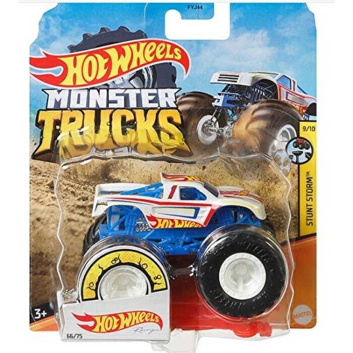Hot Wheels Monster Trucks 1:64 Arabalar Stunt Storm GJF42