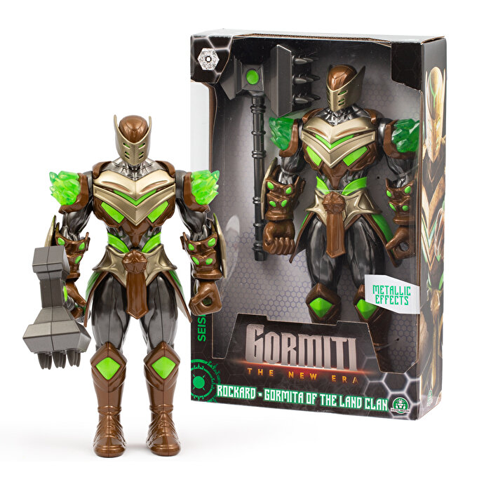 Gormiti Figür Rockard-Seismic Hammer 27 Cm