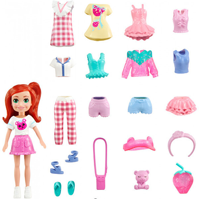 Polly Pocket Farklı Kombin Eğlencesi Oyun Setleri JCB22