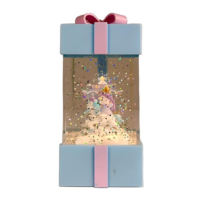 Plastik Unicorn Kar Küresi