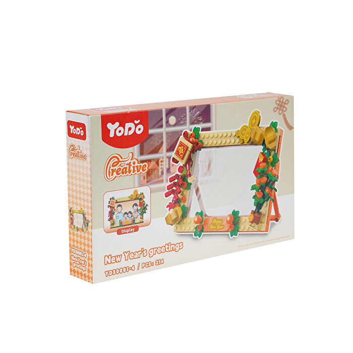 Mega Blok Çerçeve New Year's Greetings 214 Parça