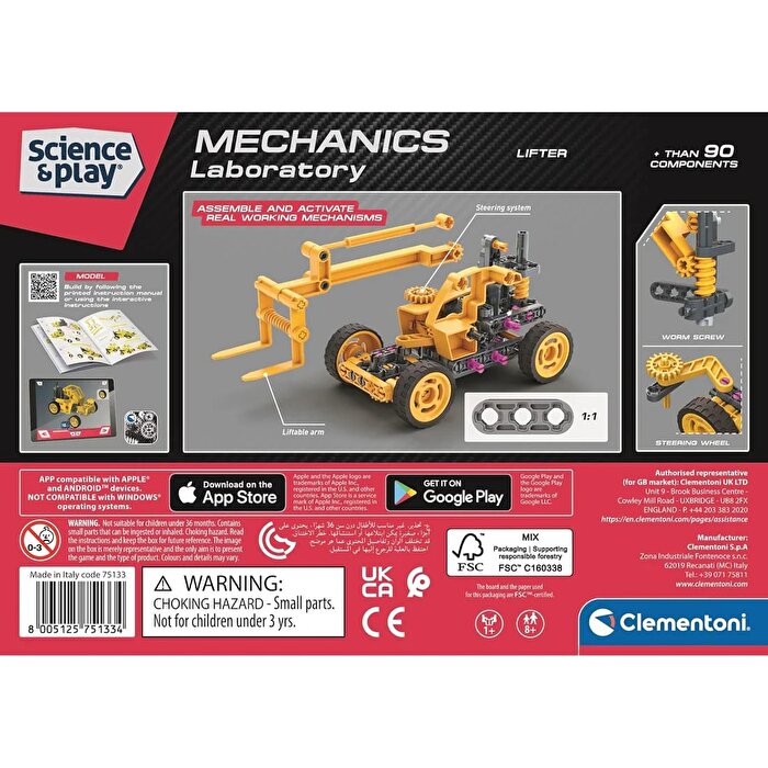 Clementoni Mekanik Laboratuvarı Lifter