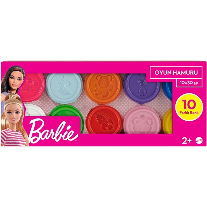 Barbie 10x30 Gr Oyun Hamurları HHJ37