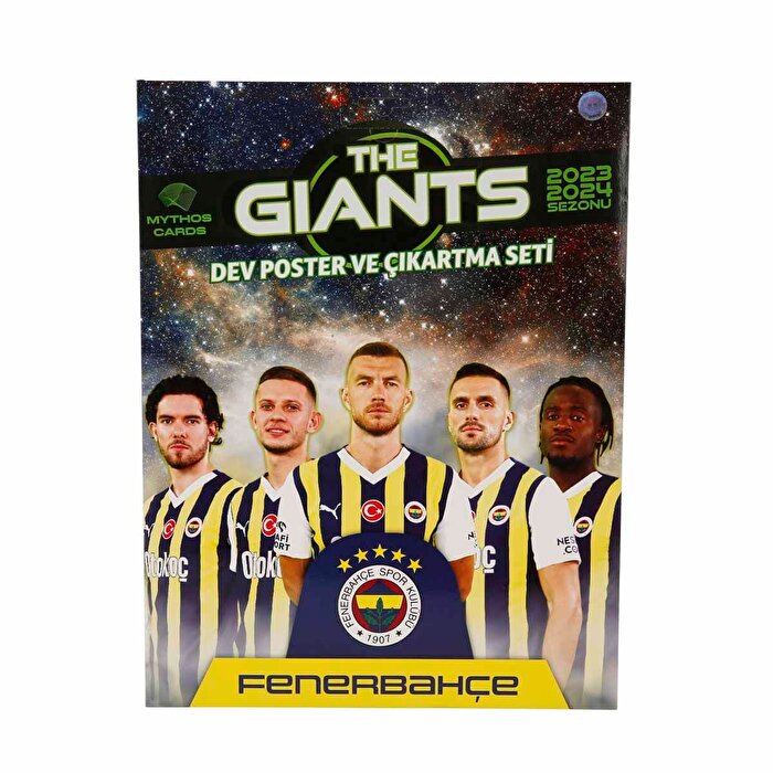 Fenerbahçe 2023/24 Sezon Dev Poster ve Çıkartma Seti
