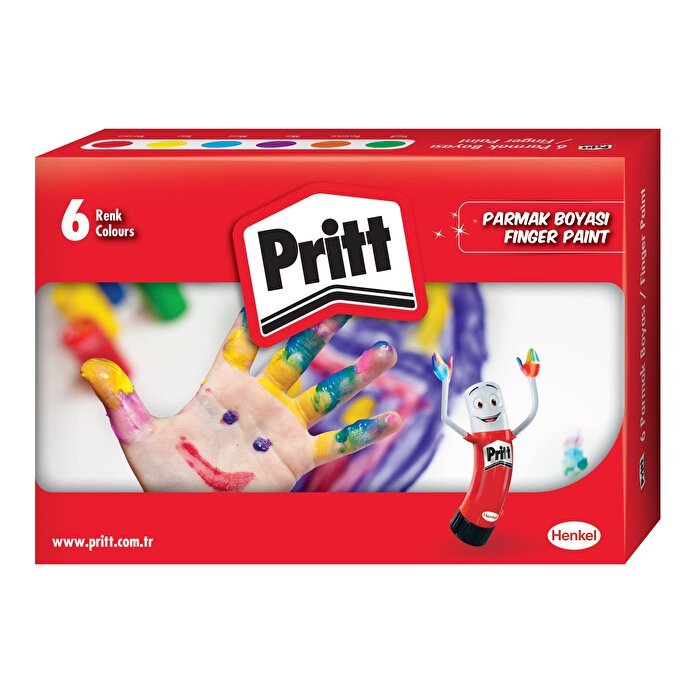 Pritt 6'lı Parmak Boyası 30 Ml