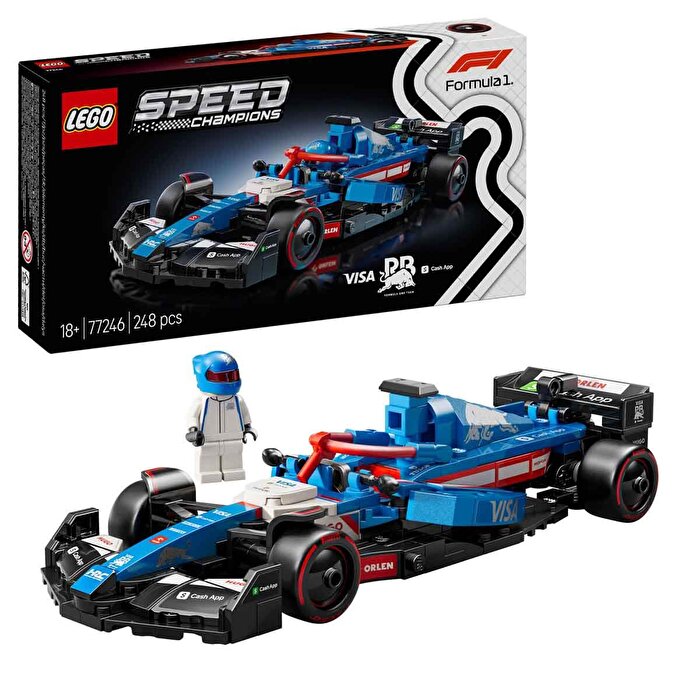 LEGO Speed Champions Visa Cash App RB Vcarb 01 F1 Yarış Arabası 77246
