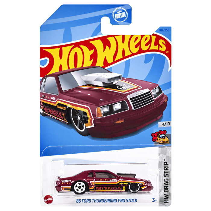 Hot Wheels Tekli Arabalar 86 Ford Thunderbird Pro Stock HKK03