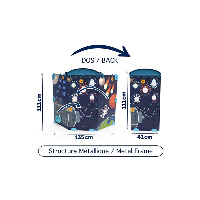 Smoby Aksesuarlı Uzay Istasyon Merkezi Oyun Seti