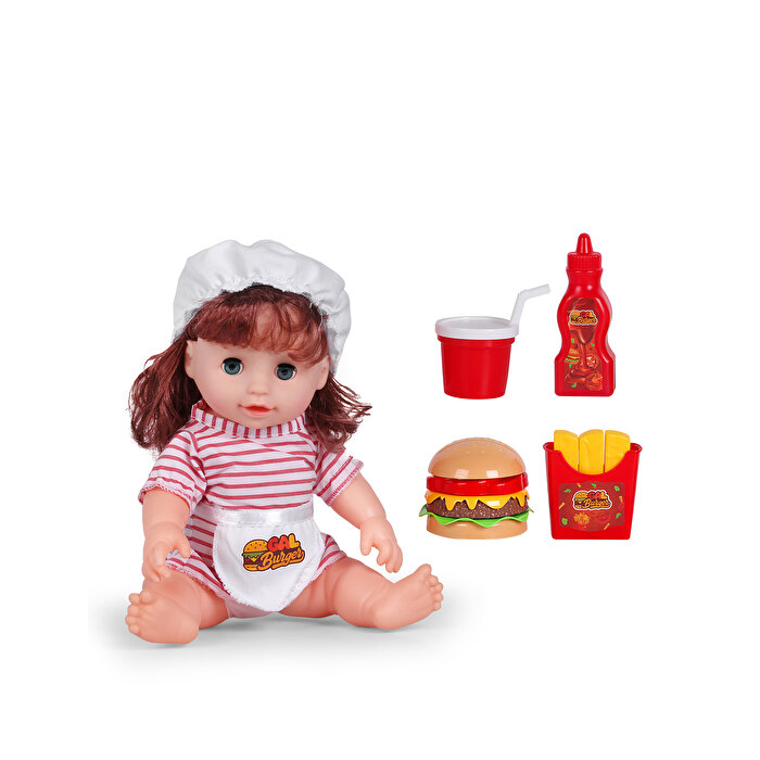 Maide Bebek Burger Yiyor Esmer