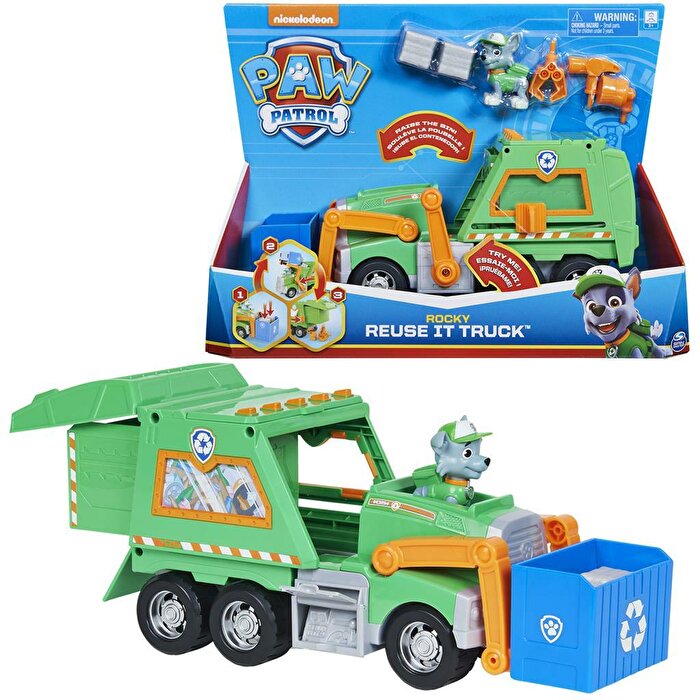 Paw Patrol Rocky'nin Dönüşüm Aracı