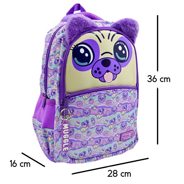 Dog Mor Sırt Çantası