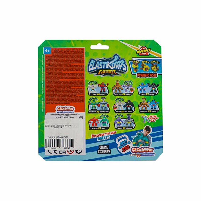 Elastikorps Mini İkili Sharky ve Garglion