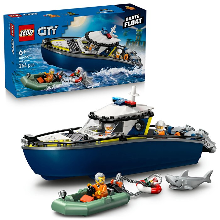 LEGO City Polis Teknesi Takibi 60456
