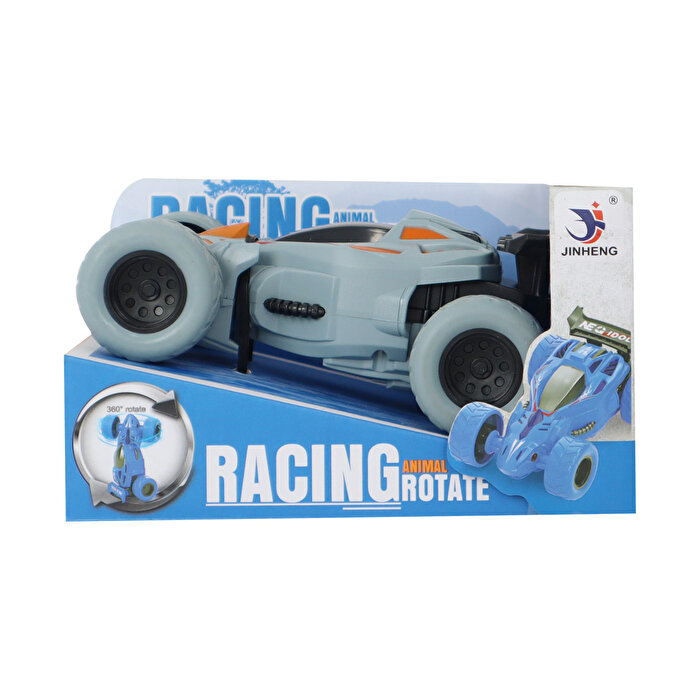 Akrobatik Sürtmeli Yarış Arabası Gri