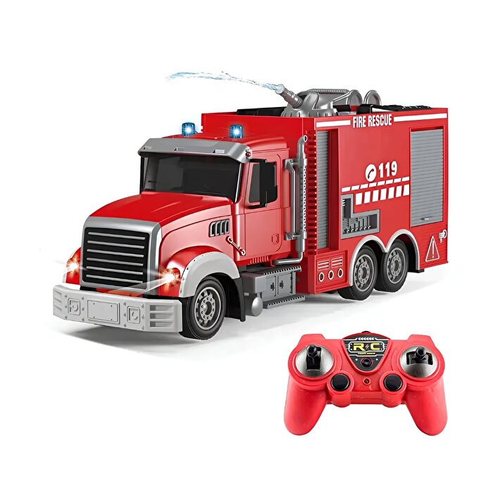 Uzaktan Kumandalı 1:12 İtfaiye Kamyonu