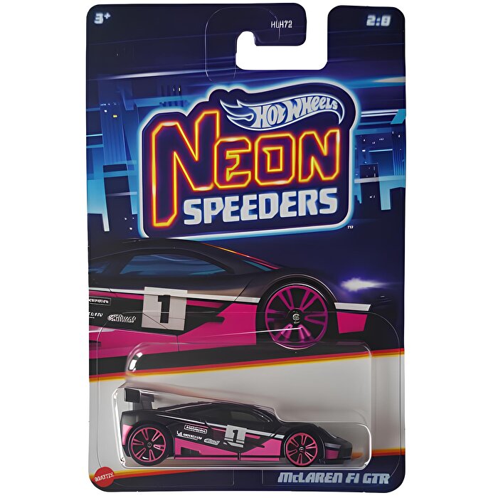 Hot Wheels Neon Speeder Arabalar McLaren F1 GTR HRW76