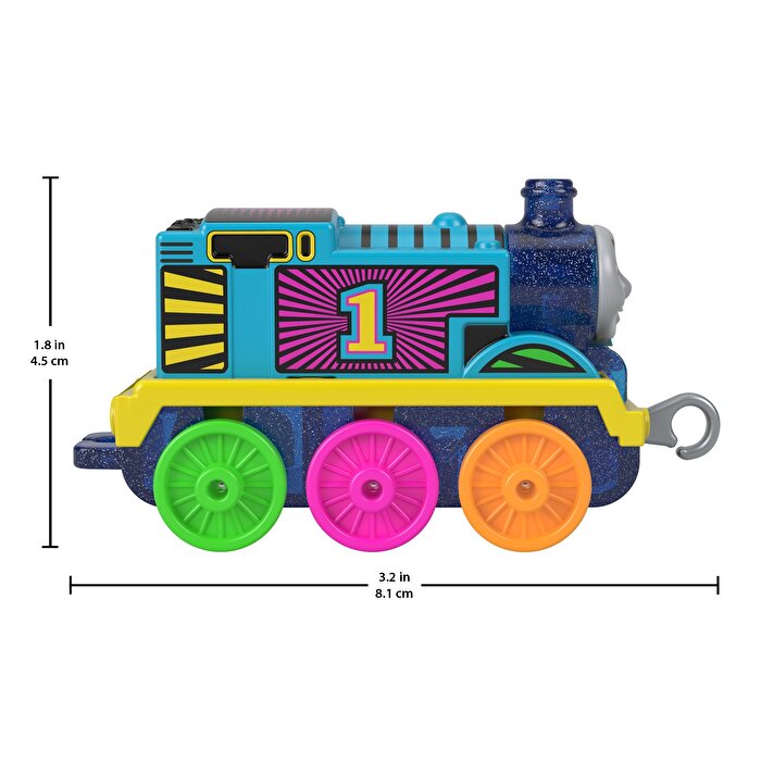 Thomas ve Arkadaşları Sür-Bırak Küçük Tekli Trenler Renkli Thomas HBX86