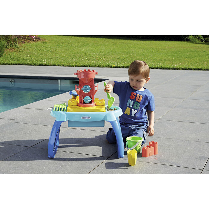 Ecoiffier Su ve Kum Aksesuarlı Oyun Masası