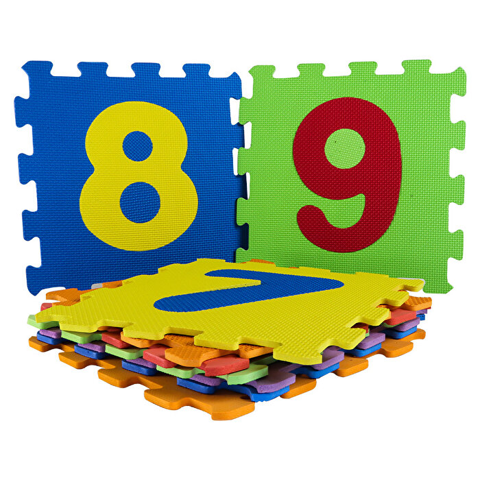 Eva Yer Matı Rakamlar 33x33 cm.