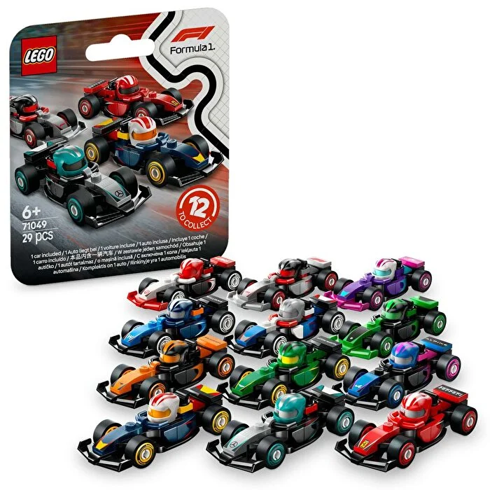 LEGO F1 Koleksiyonluk Sürpriz Yarış Arabası 71049