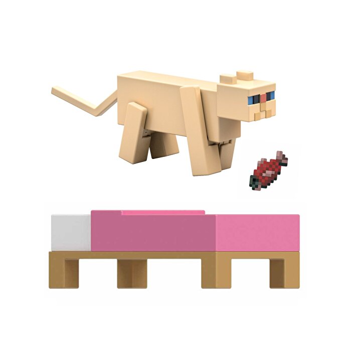 Mi̇necraft Aksesuarlı Fi̇gür Persian Cat JCN30
