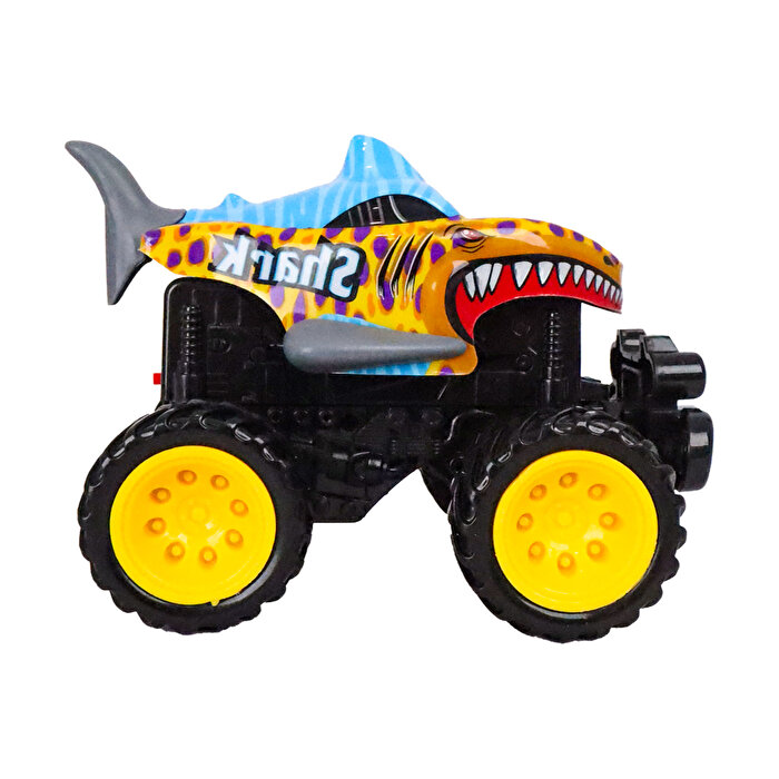 Sesli Işıklı Sürtmeli Balık Araba