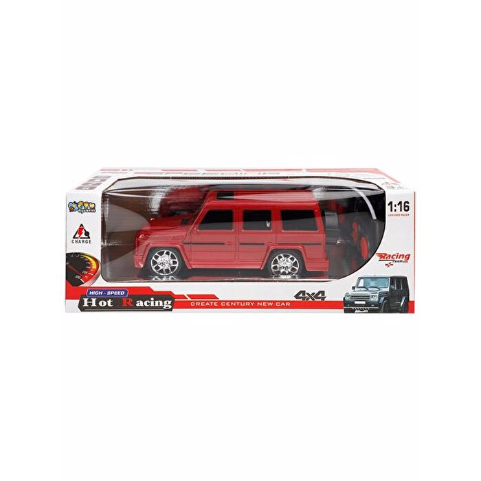 Uzaktan Kumandalı Şarjlı Jeep Kırmızı Araba