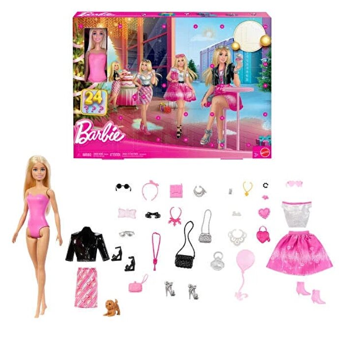 Barbie Yılbaşı Paketi: 3’ü Bir Arada Eğlence ve Koleksiyon Seti