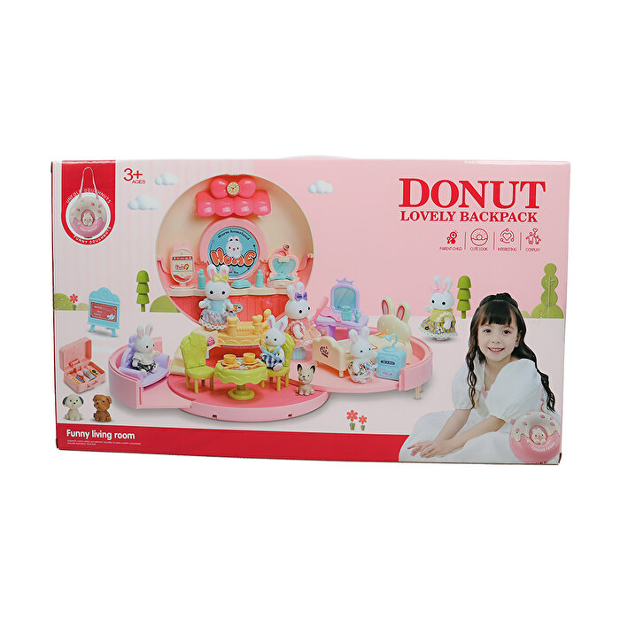 Bay Dreamy Mini Tavşan Evi Sırt Çantalı