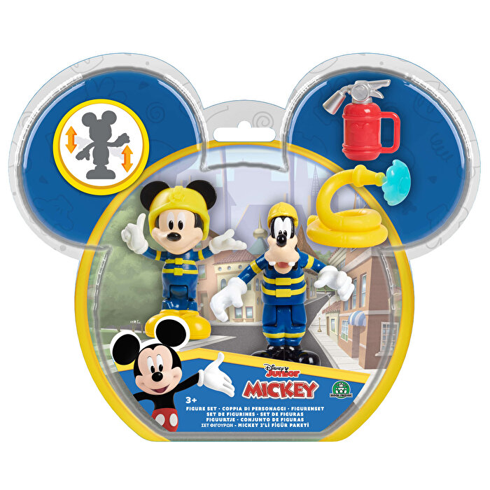 Mickey 2'li Figür Paketi Kurtarma Ekibi Temalı