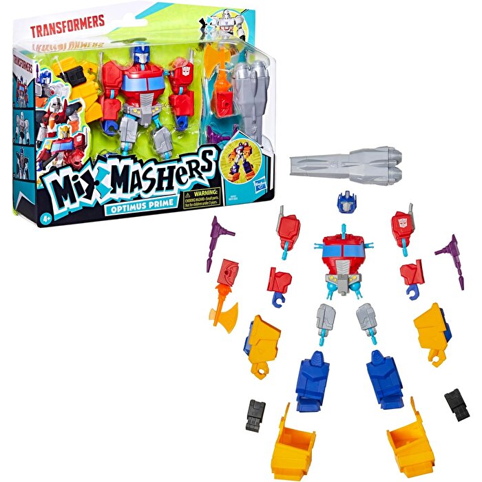 Transformers Mixmashers Deluxe Fi̇gür Optimus Prime