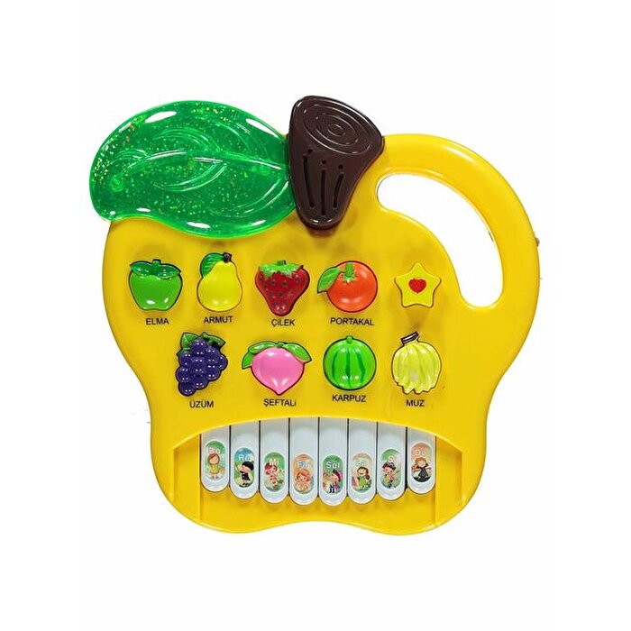 Kutulu Hayvanlı Pilli Elmalı Meyve Piyano