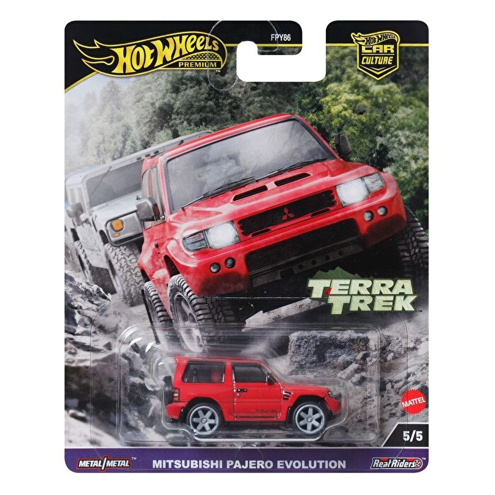 Hot Wheels Car Culture Premium Arabalar Mitsubishi Pajero Evolution HRV89