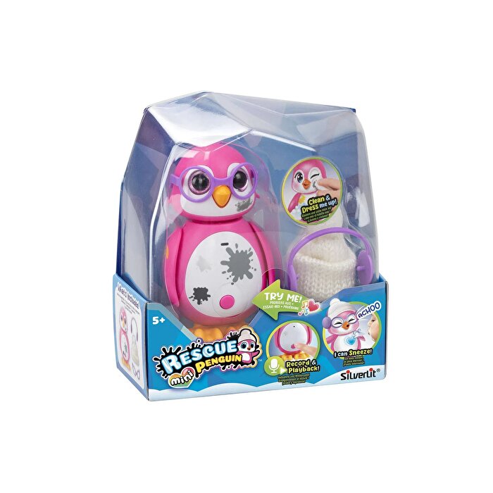 Silverlit Rescue Mini Penguen Pembe