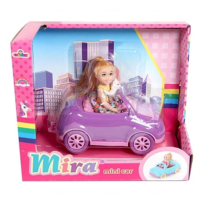 Mi̇ra Bebekli̇ Mini Car Mor