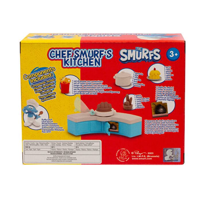 Şirinler Aşçı Şirin Figür ve Oyun Seti 18100