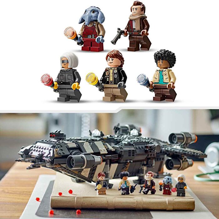 LEGO Star Wars: Skeleton Crew Onyx Cinder Uzay Aracı Seti 75374