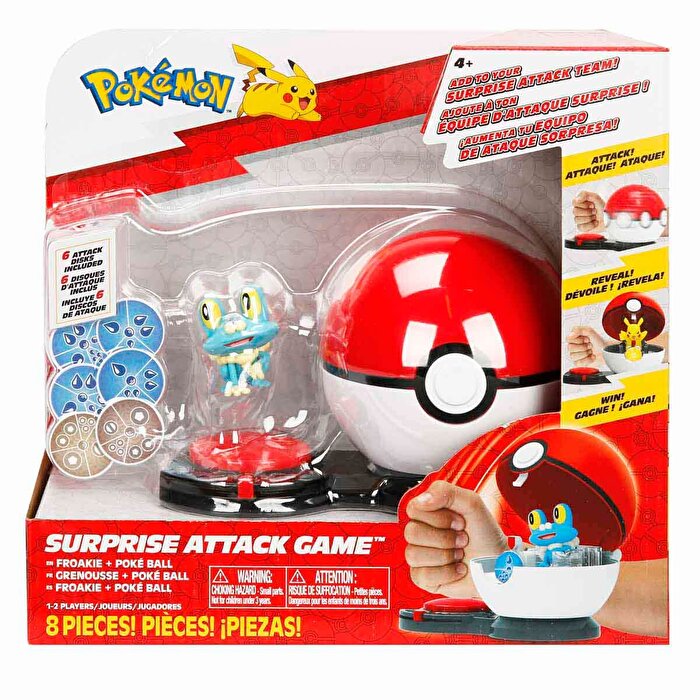 Pokemon Surprise Attack Oyun Seti Froakie ve Poke Ball