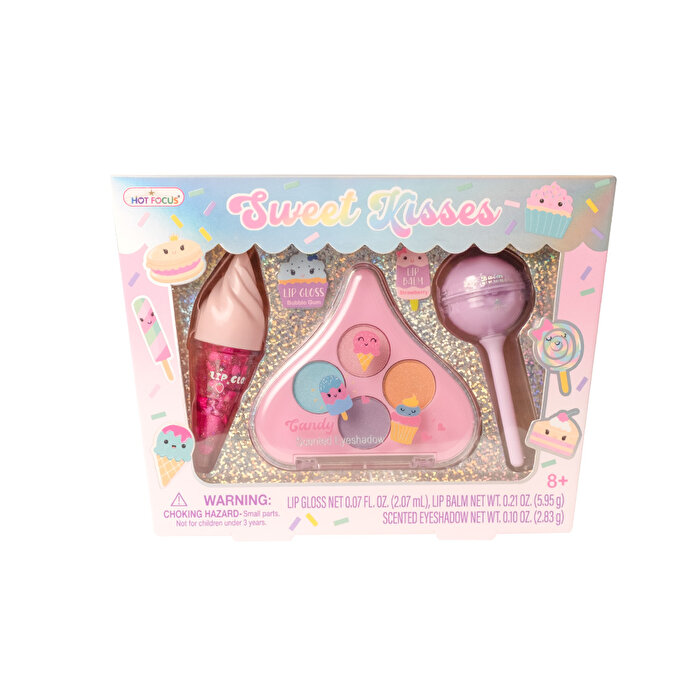Hot Focus Sweet Kisses Taşınabilir Kozmetik Seti