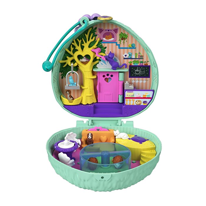 Polly Pocket Kirpi Kafe Kompakt Oyun Seti GTN15