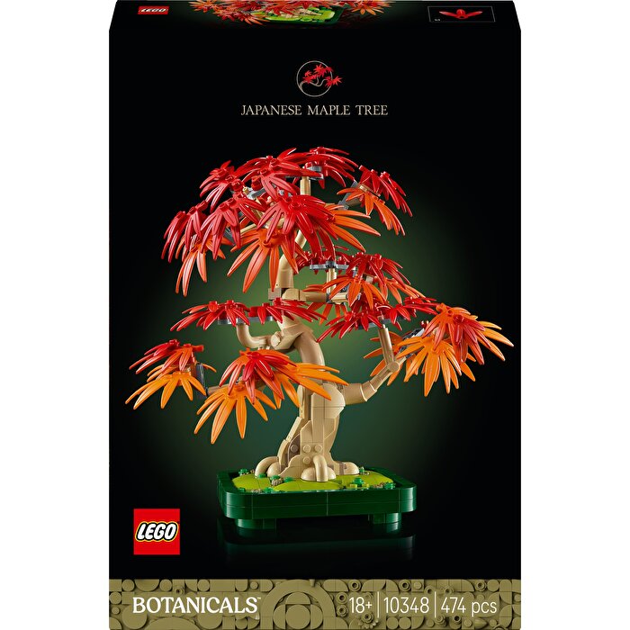 LEGO Botanicals Japon Kırmızı Akçaağaç Bonsai Ağacı 10348