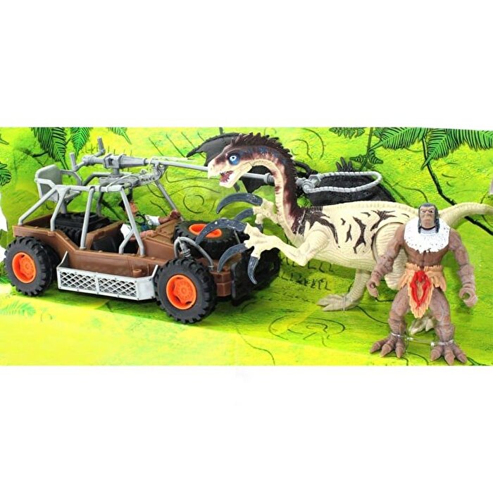 Dinozor Avcısı Buggy'li  Oyun Seti