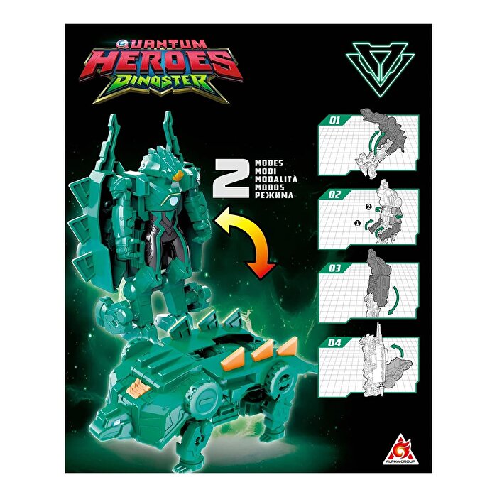 Quantum Heroes Dinoster Dönüşen Oz