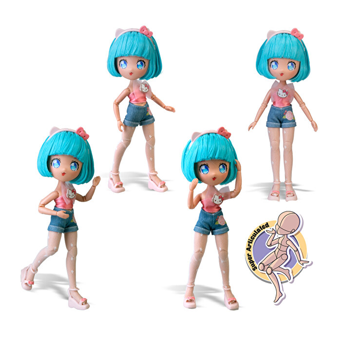 Hello Kitty Manga Bebek ve Scooter