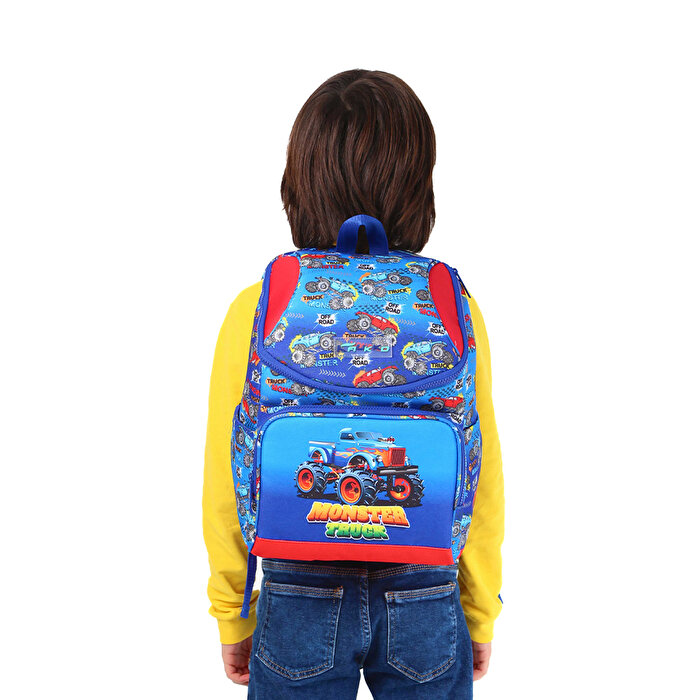 Kaukko Kids Sırt Çantası Cube Monster Truck